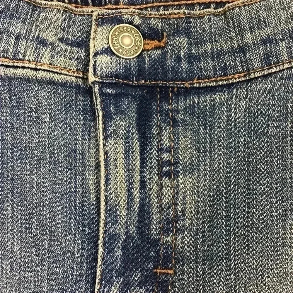 Lee No Belly Maternity Jeans Flare Leg Size XL